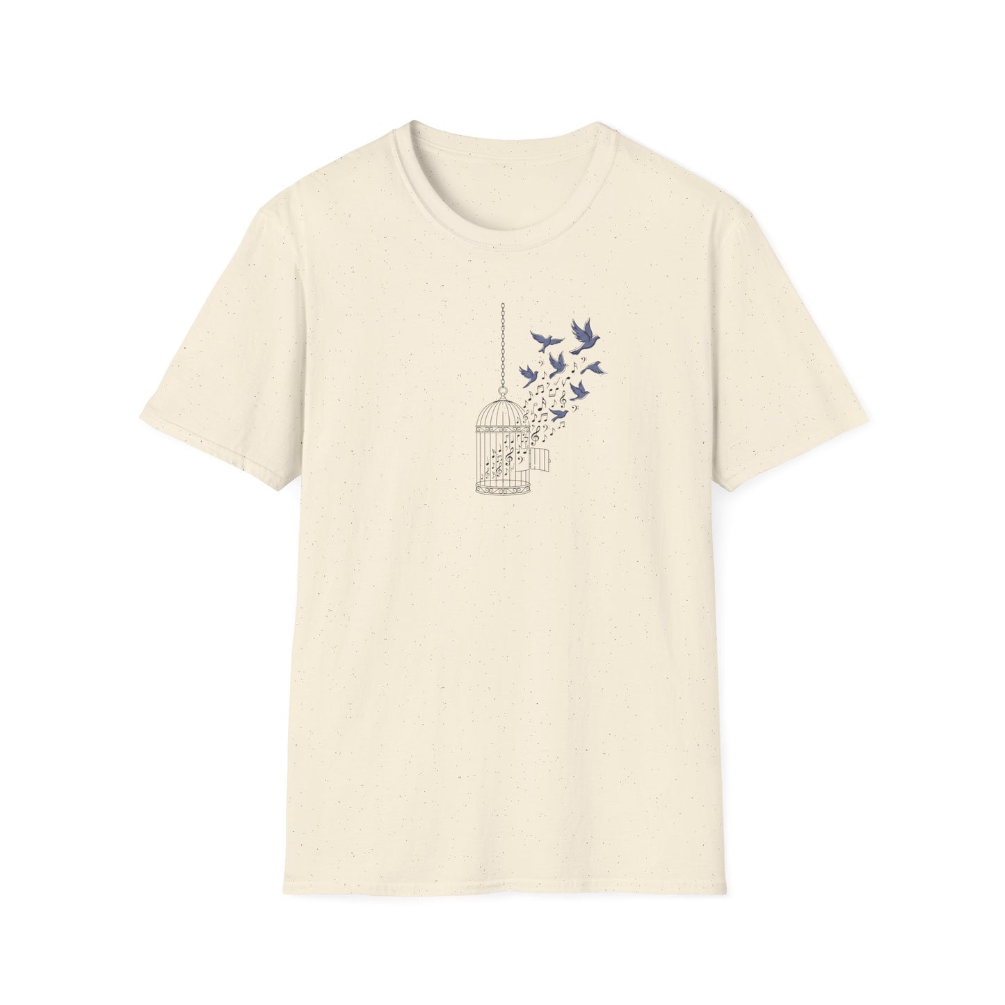Music Bird Cage T-Shirt