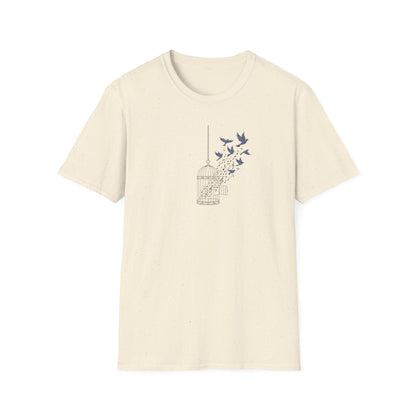 Music Bird Cage T-Shirt