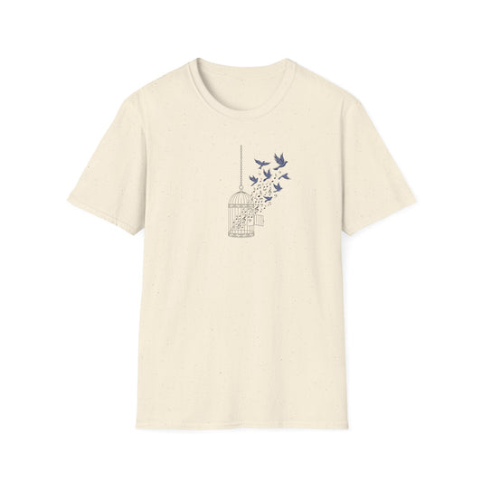 Music Bird Cage T-Shirt