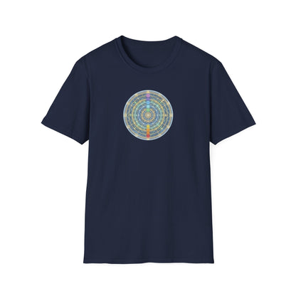Glowing Chakra Mandala T-Shirt