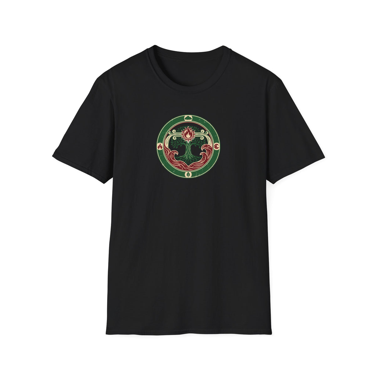 Four Elements Vintage Badge T-Shirt