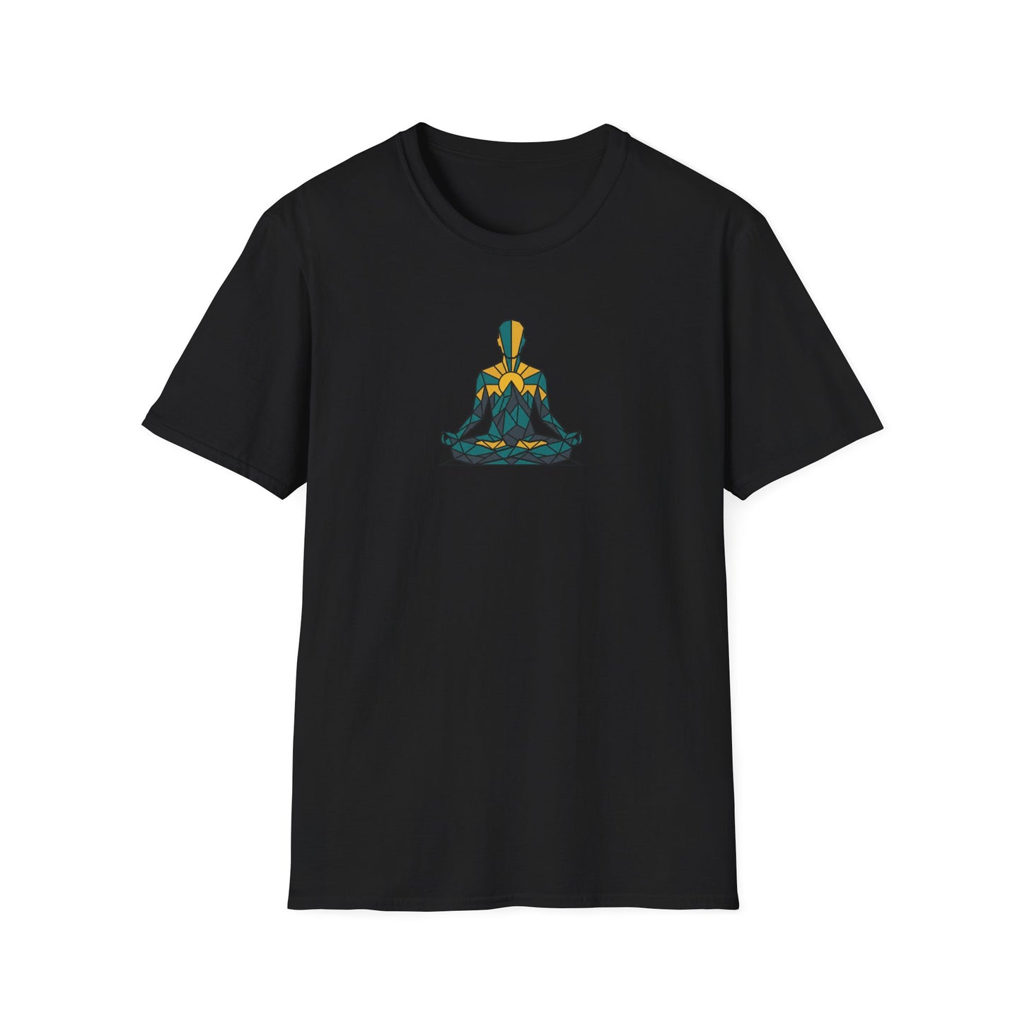 Polygon Lotus Pose T-Shirt