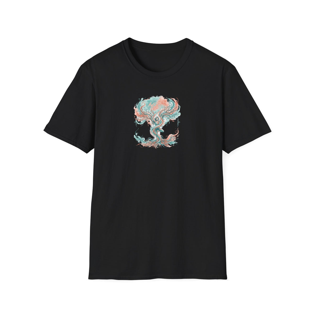 Watercolor Tree Pose Expression T-Shirt