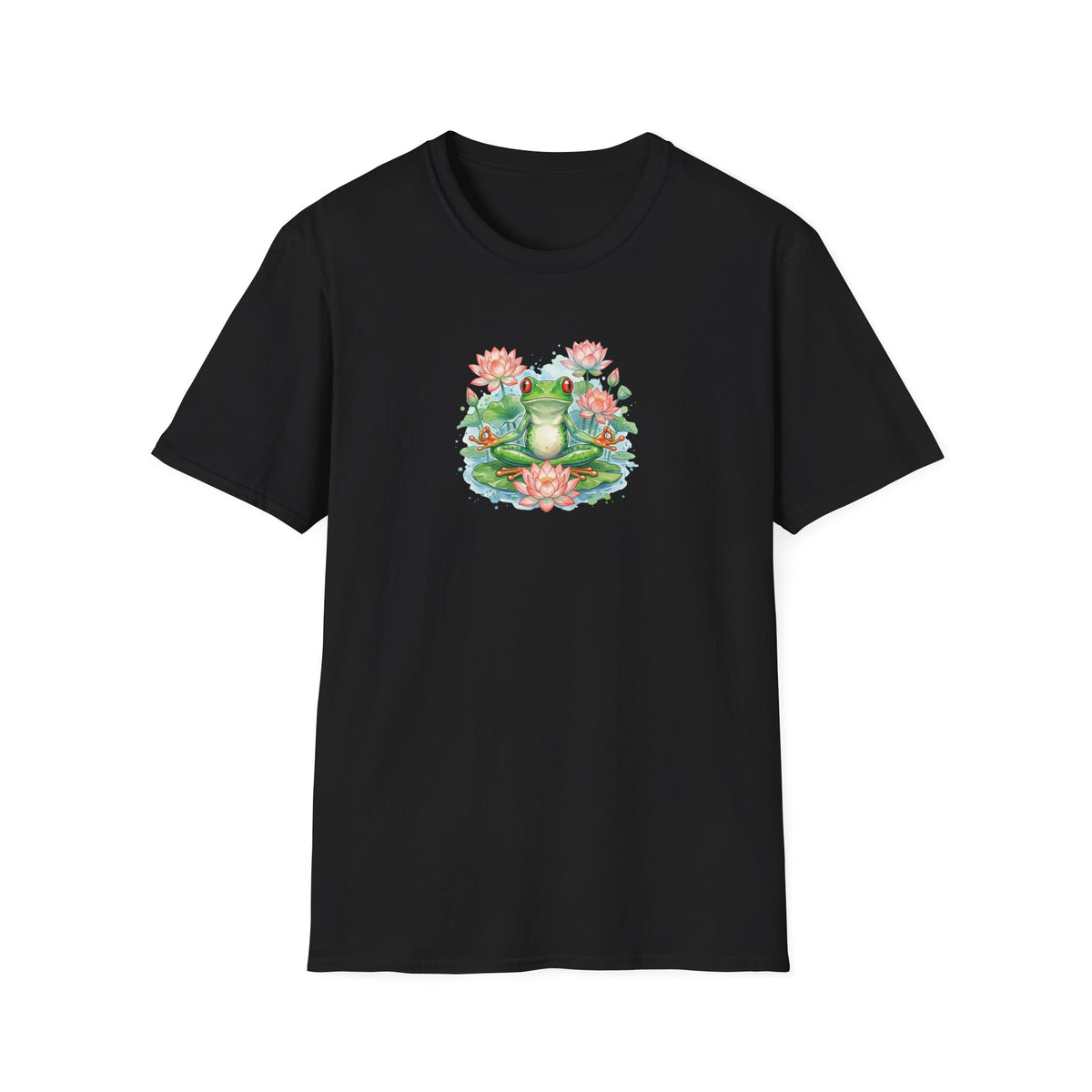 Watercolor Zen Tree Frog T-Shirt