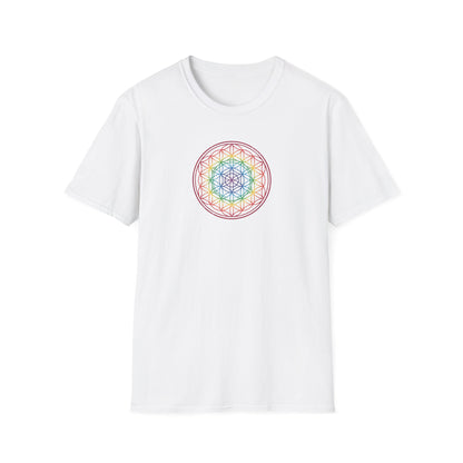 Chakra Gradient Mandala T-Shirt