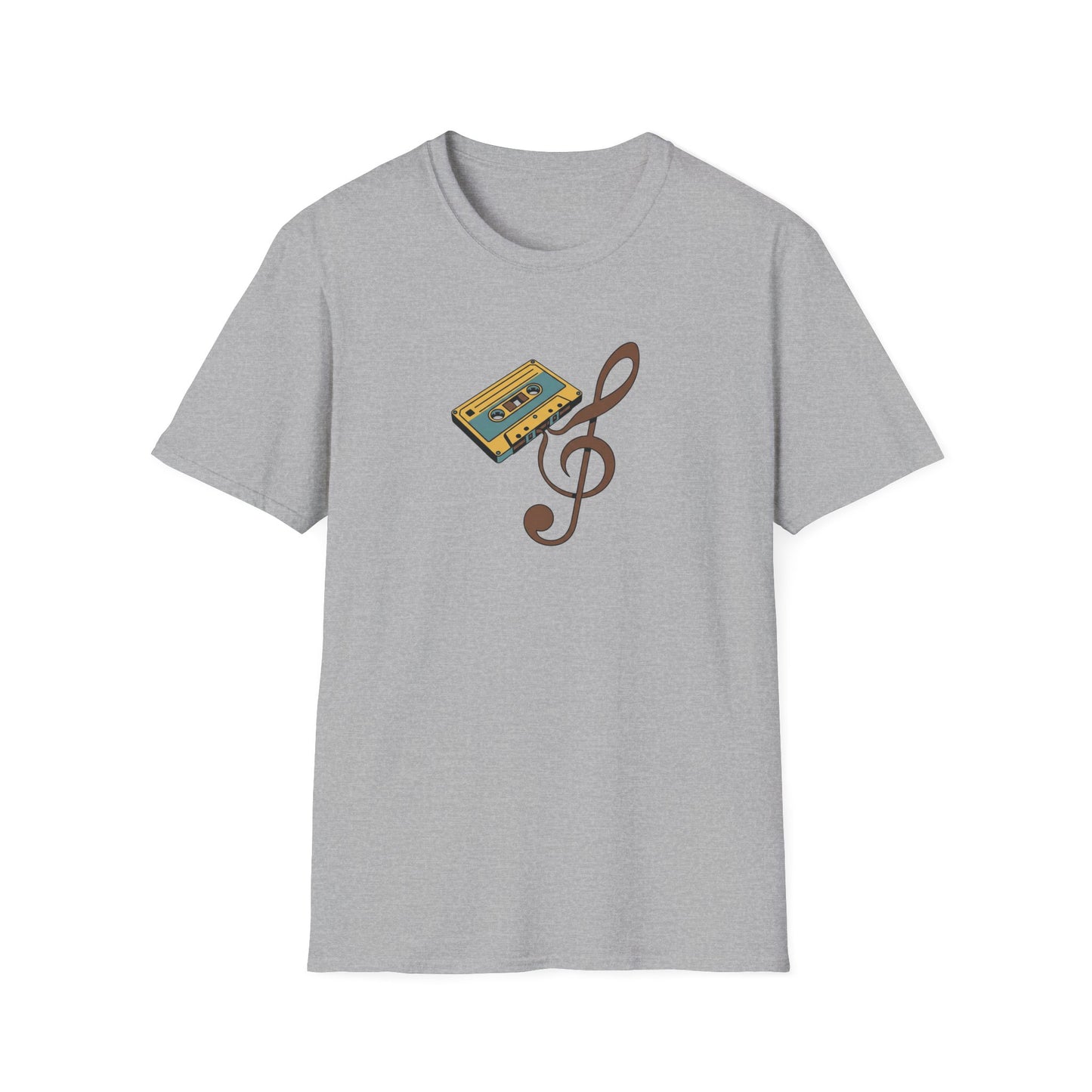Music Note Cassette T-Shirt