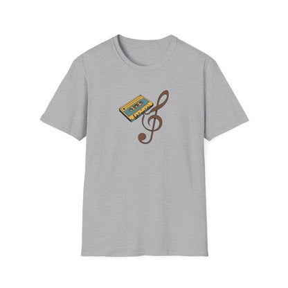 Music Note Cassette T-Shirt