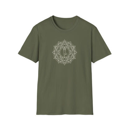 Line Art Person Mandala T-Shirt