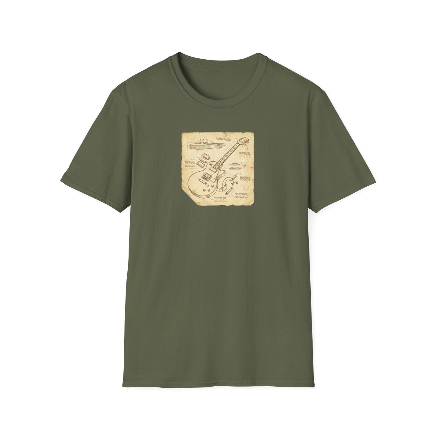 Guitar Old Guide T-Shirt