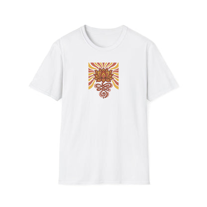 Retro Radiance Lotus T-Shirt