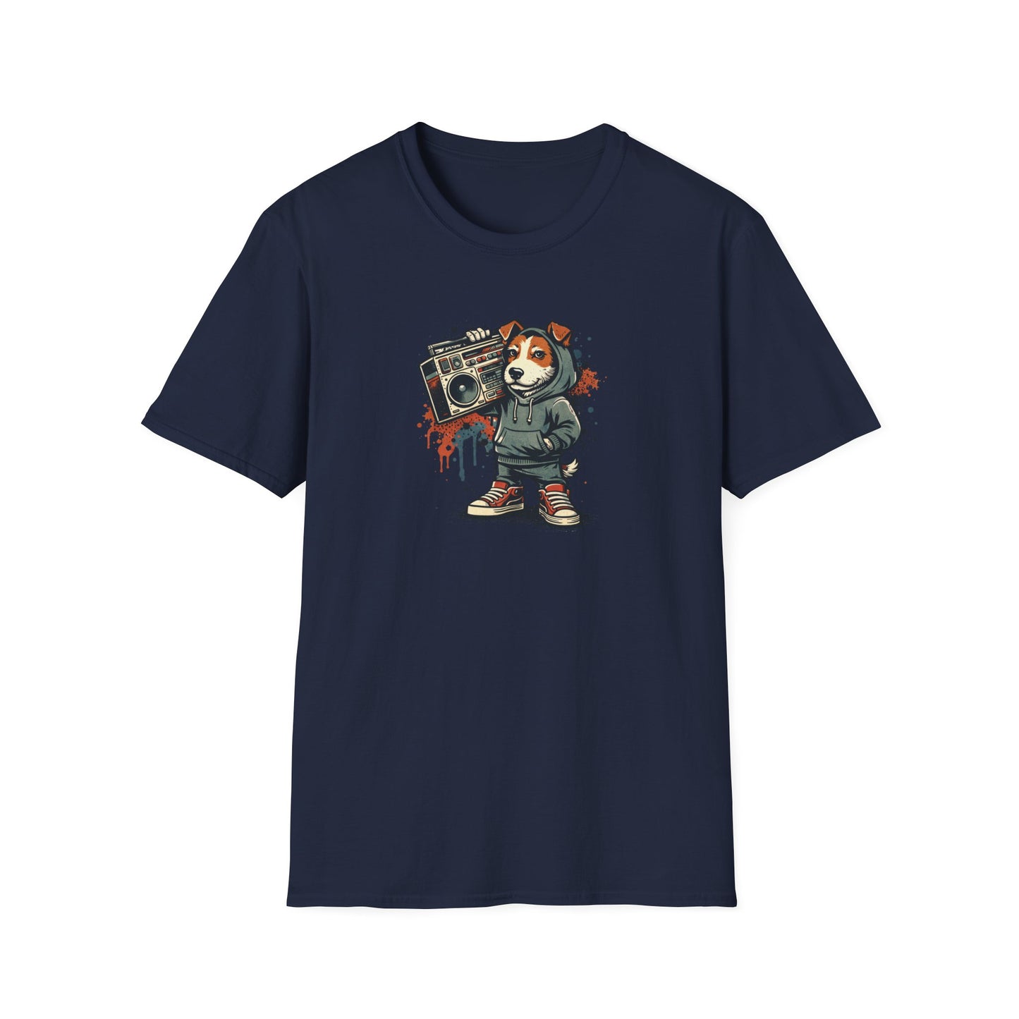 Boombox Dog T-Shirt