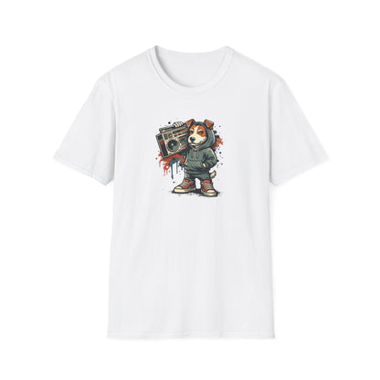 Boombox Dog T-Shirt