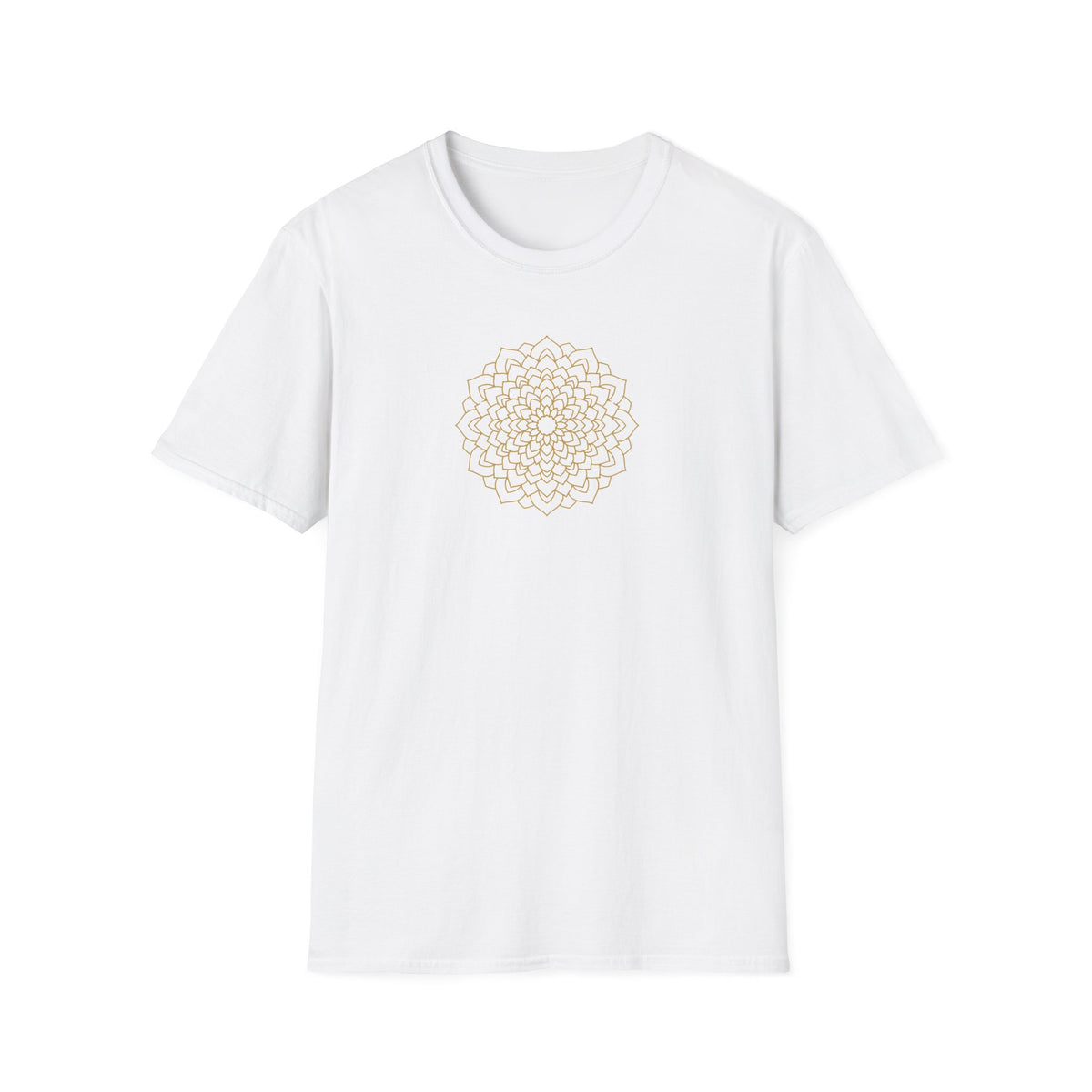 Line Art Simple Mandala T-Shirt