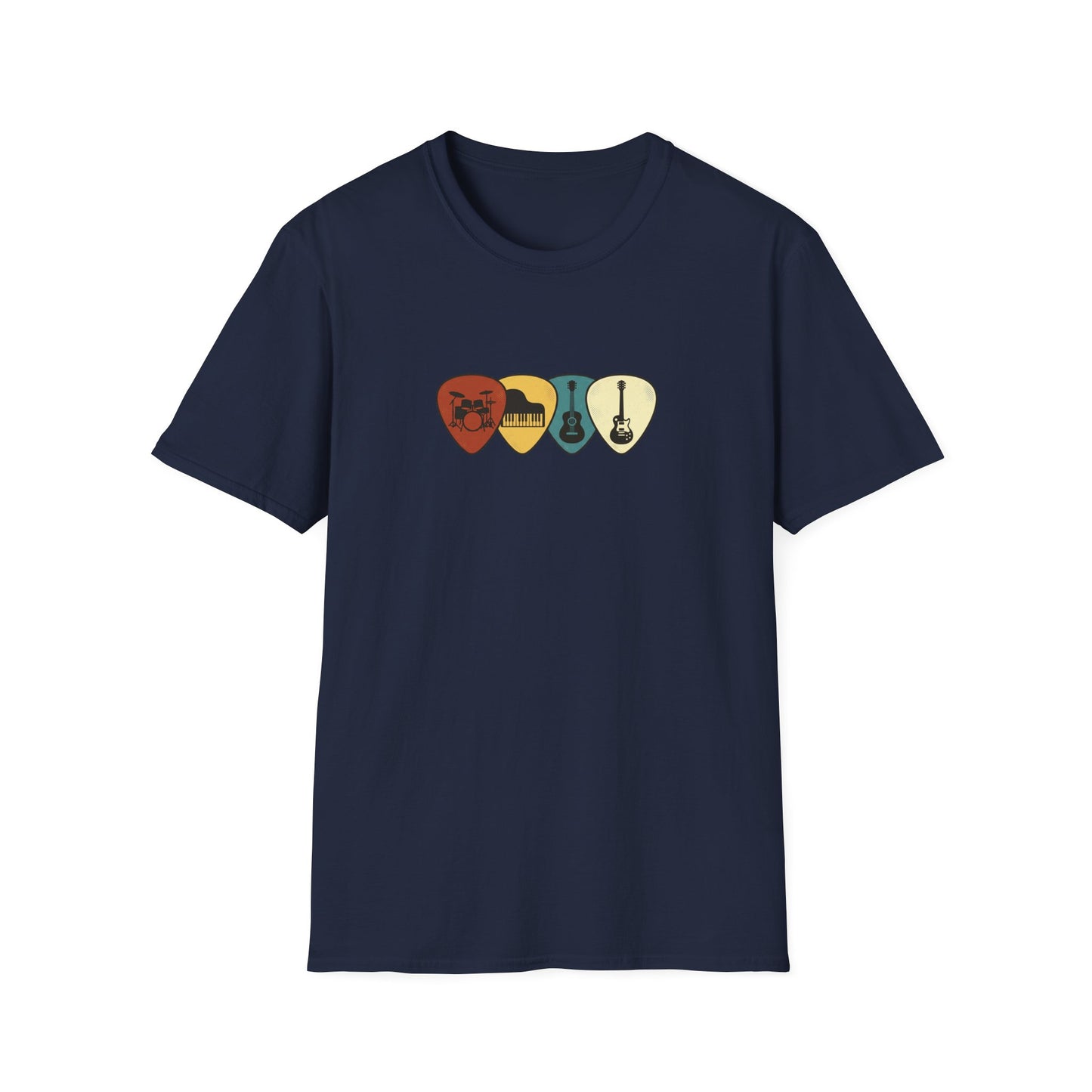 Retro Guitar Picks T-Shirt