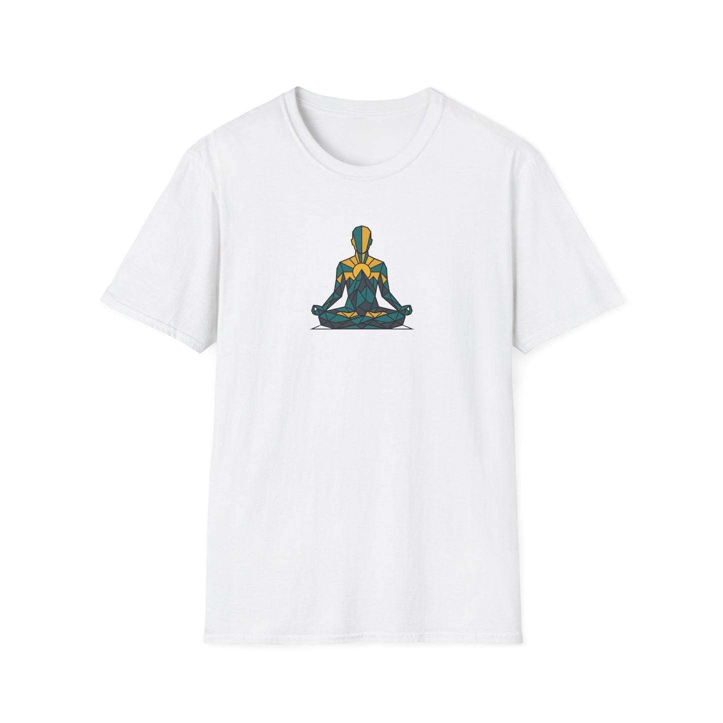 Polygon Lotus Pose T-Shirt