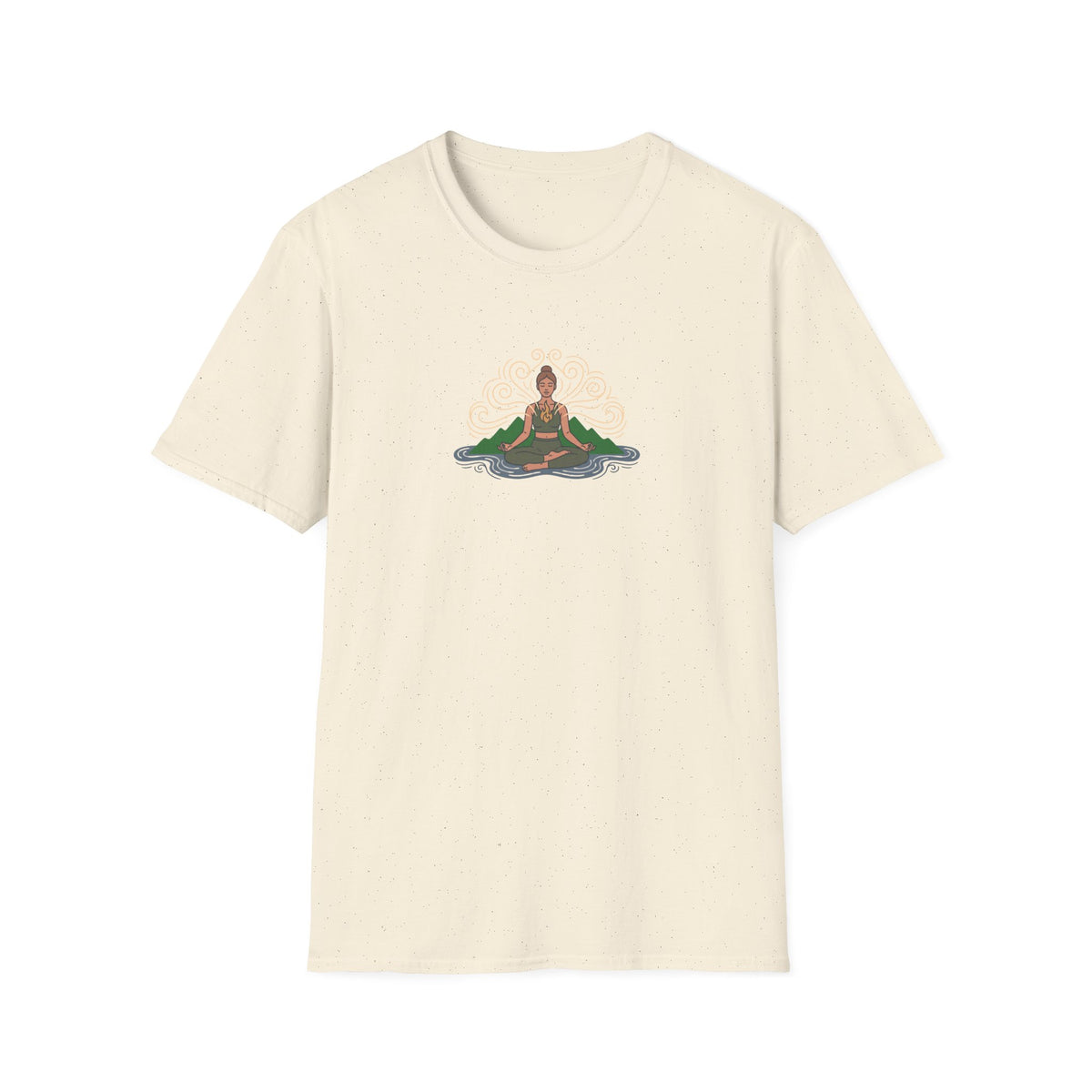 Elemental Harmony Lotus Pose T-Shirt
