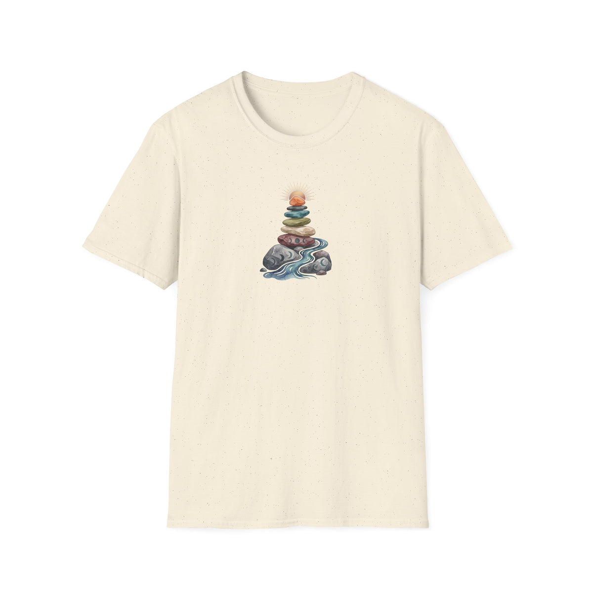 Sun & Moon Zen Stones T-Shirt