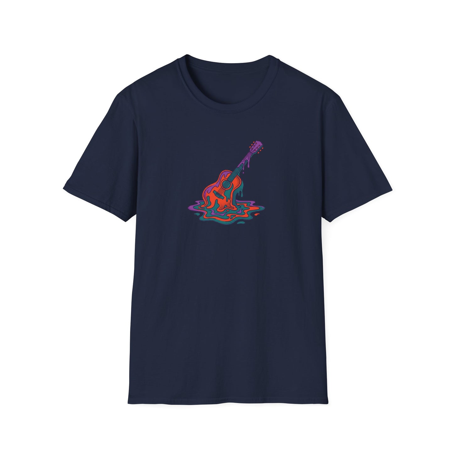 Melting Acoustic Guitar T-Shirt