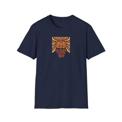 Retro Radiance Lotus T-Shirt