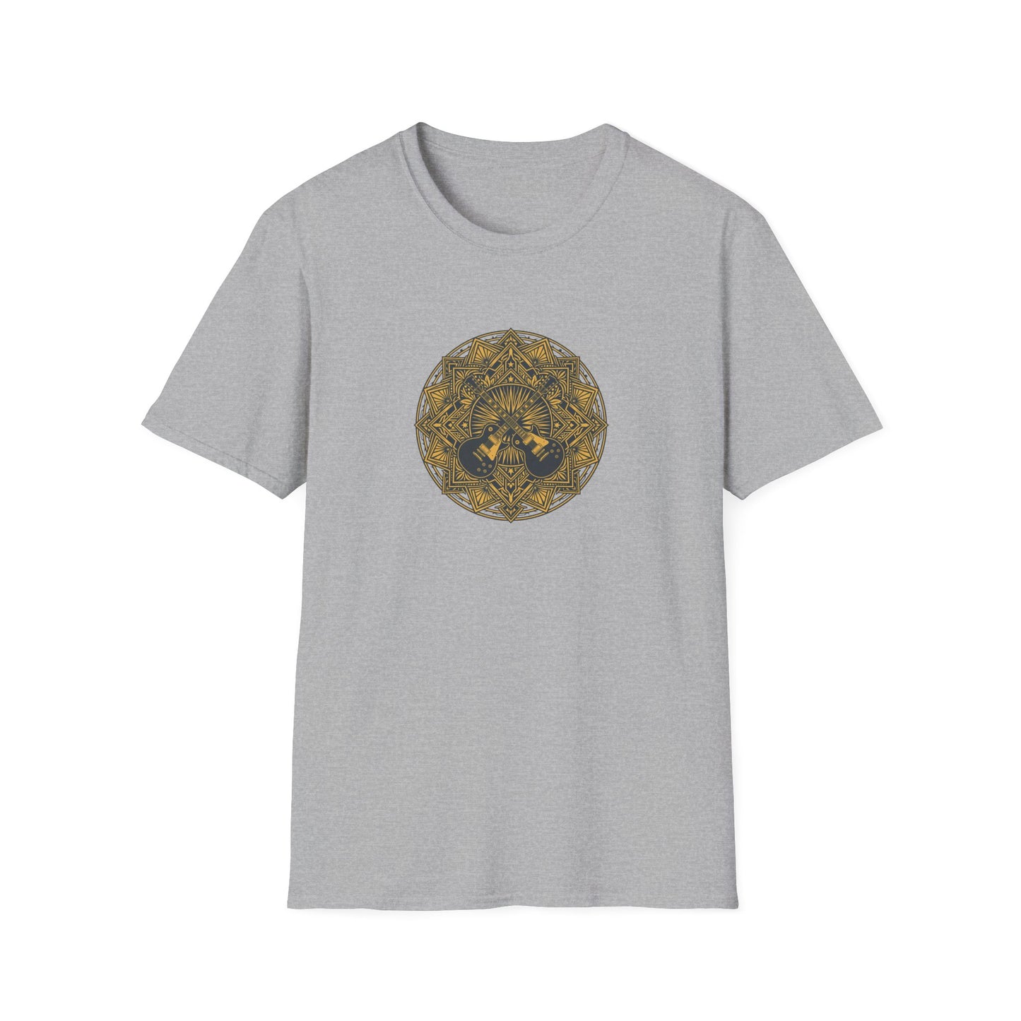 Electric Guitar Music Mandala T-Shirt