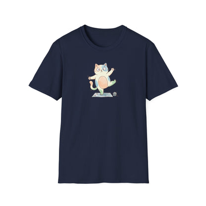 Watercolor Balancing Kitten T-Shirt