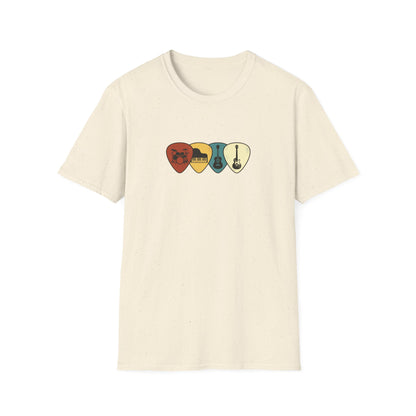 Retro Guitar Picks T-Shirt