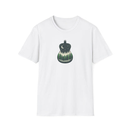 Night Forest Guitar T-Shirt