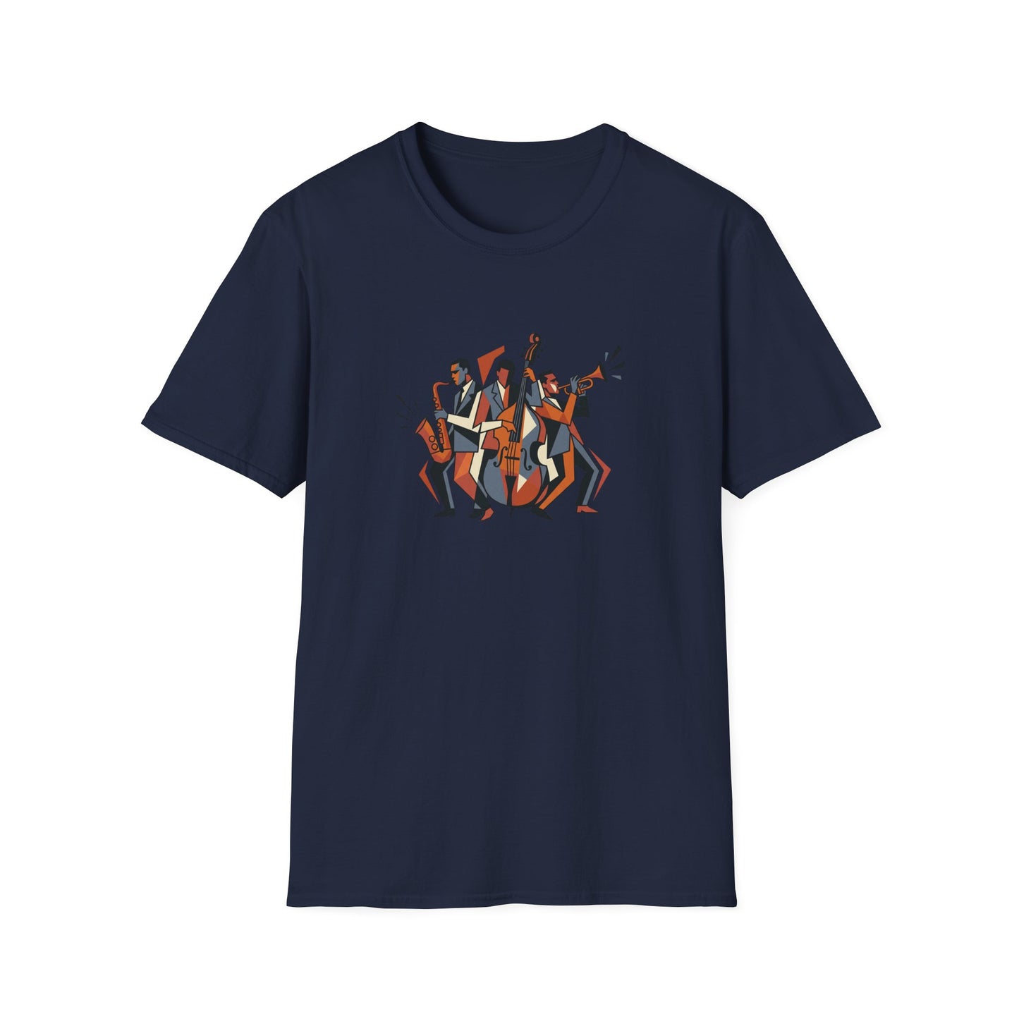 Geometric Jazz Trio T-Shirt