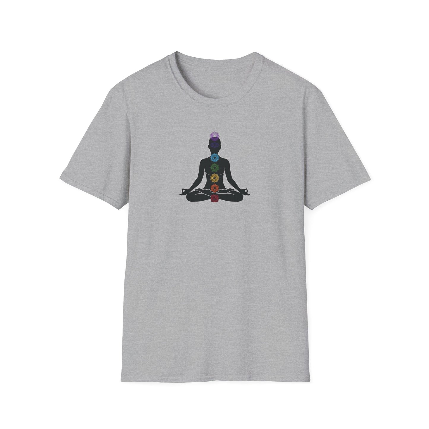 Chakras Lotus Pose T-Shirt