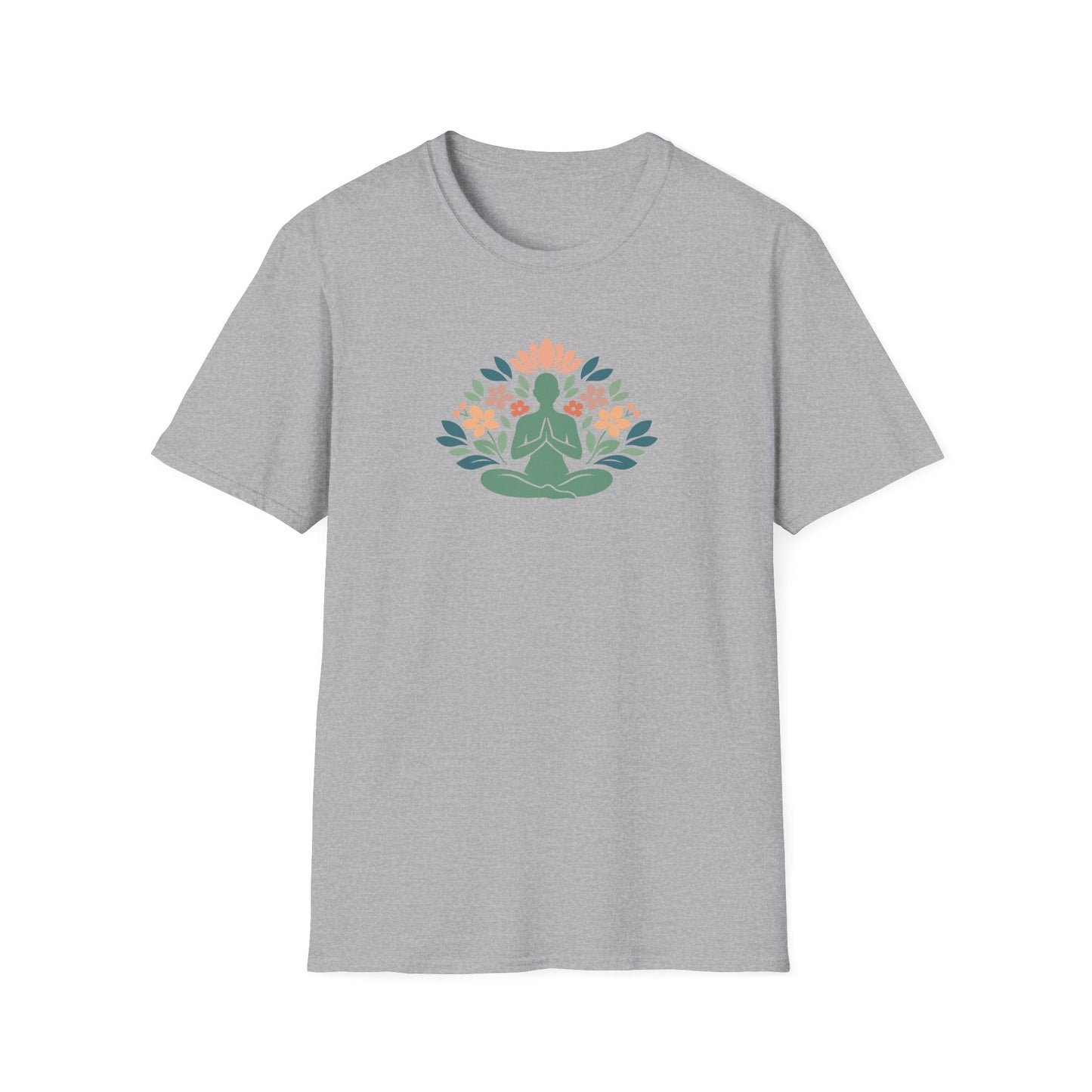Floral Lotus Pose T-Shirt