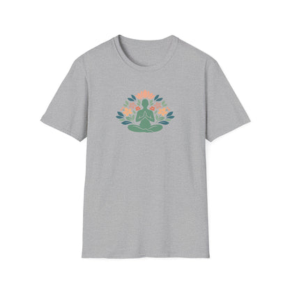 Floral Lotus Pose T-Shirt