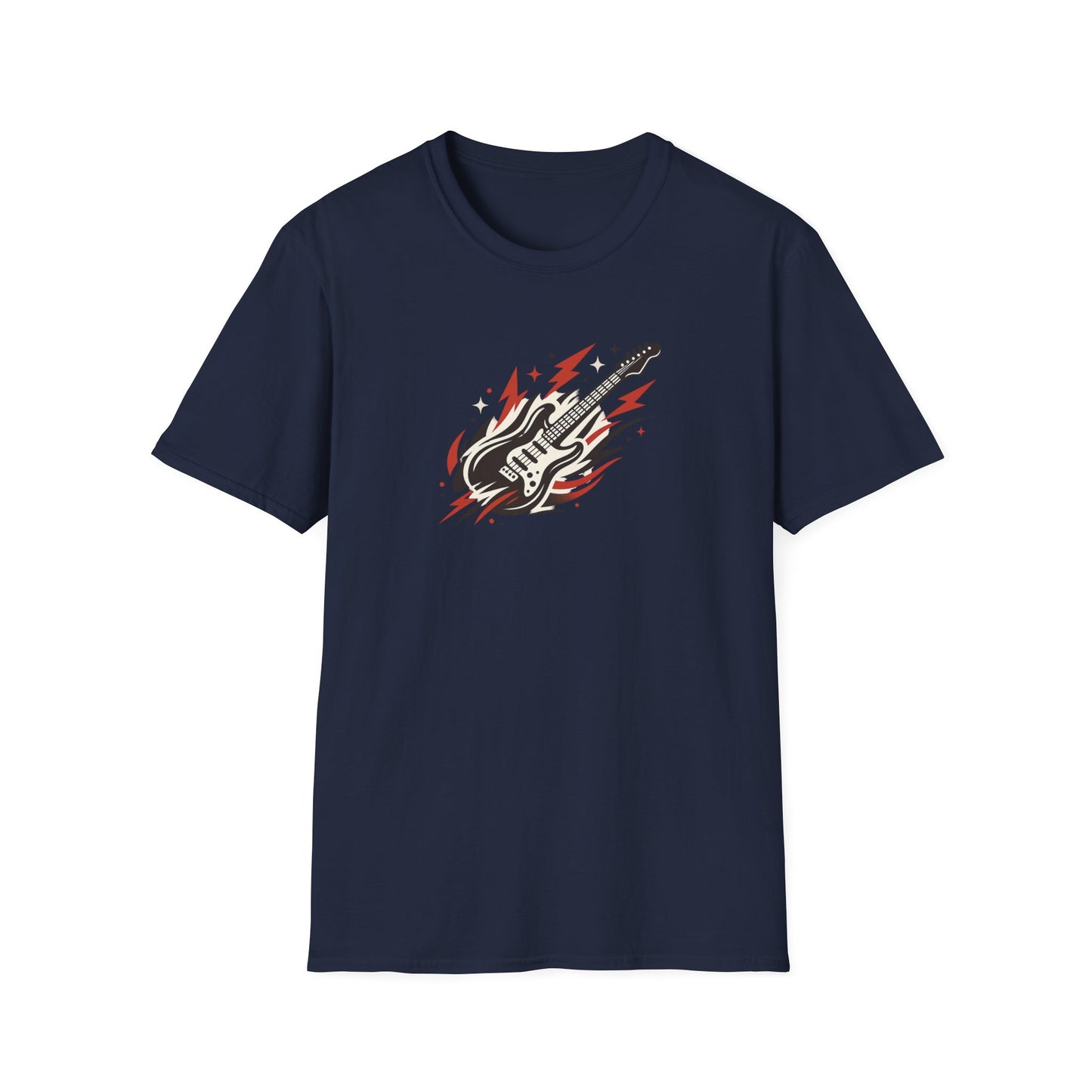 Lightning Guitar T-Shirt
