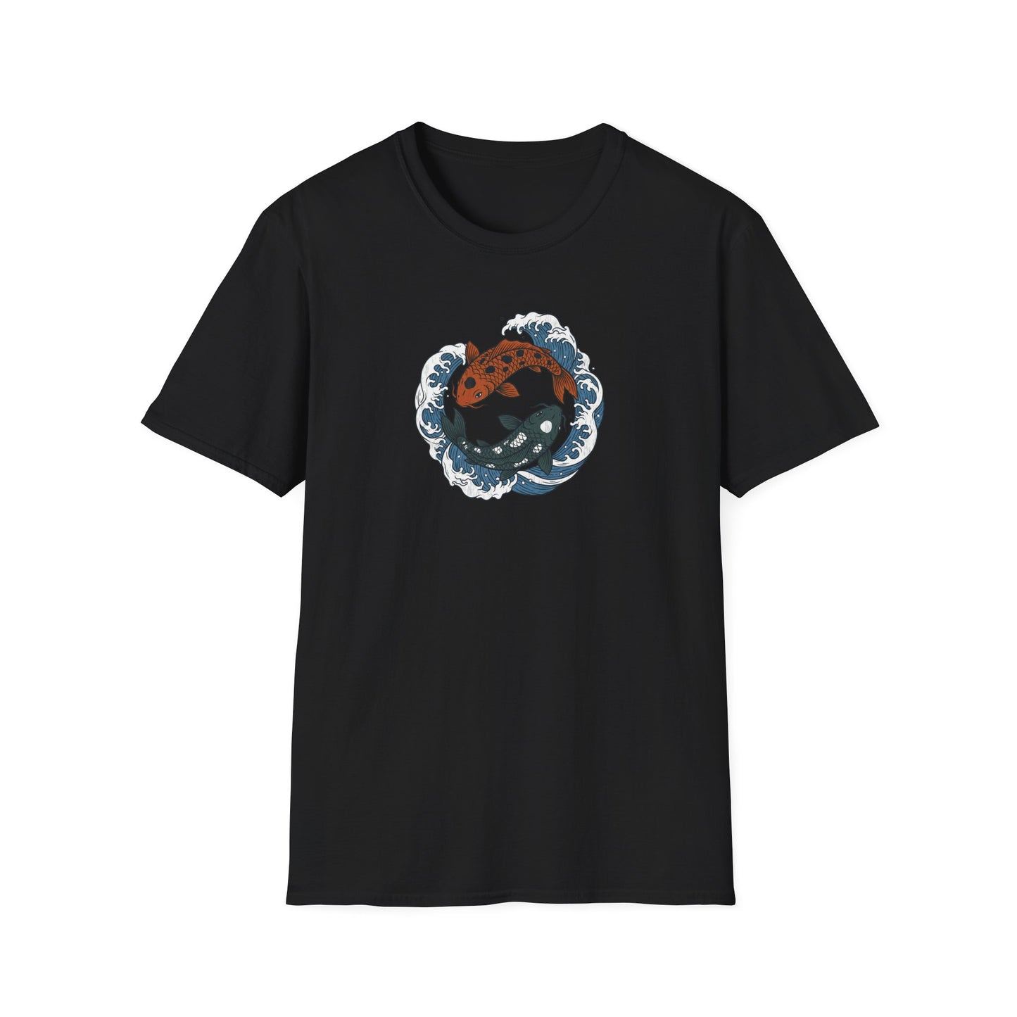 Sea Koi Yin Yang T-Shirt