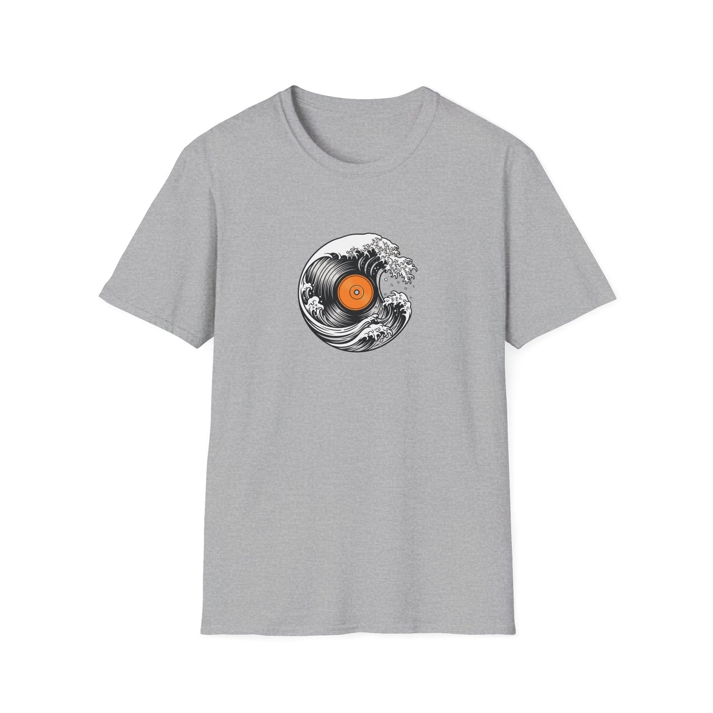 Ocean Wave Vinyl T-Shirt