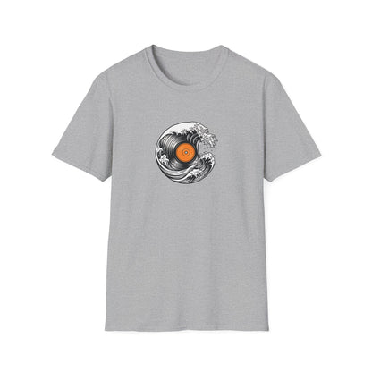 Ocean Wave Vinyl T-Shirt