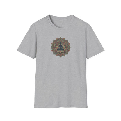 Lotus Silhouette Mandala T-Shirt