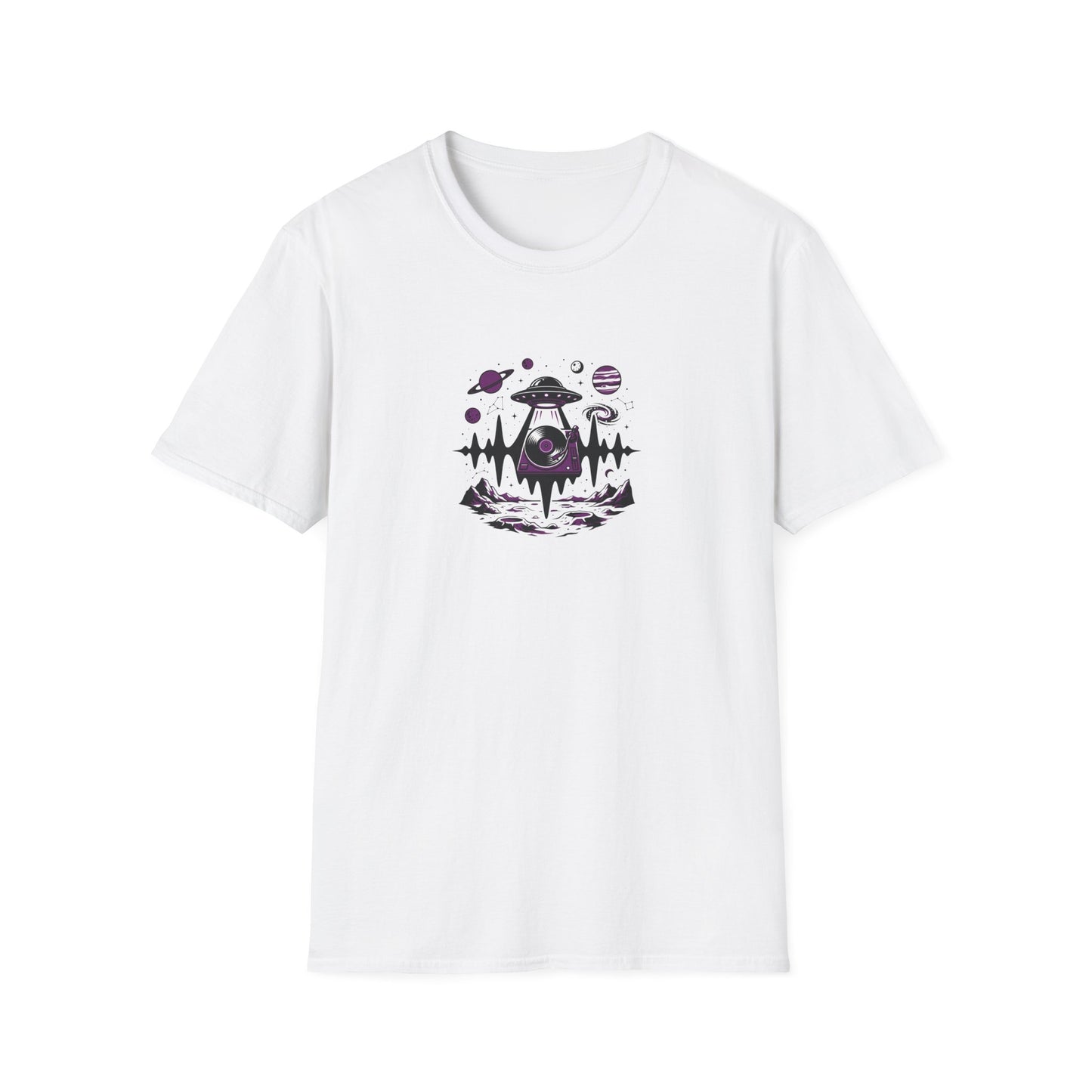 Sci-Fi Vinyl Record T-Shirt