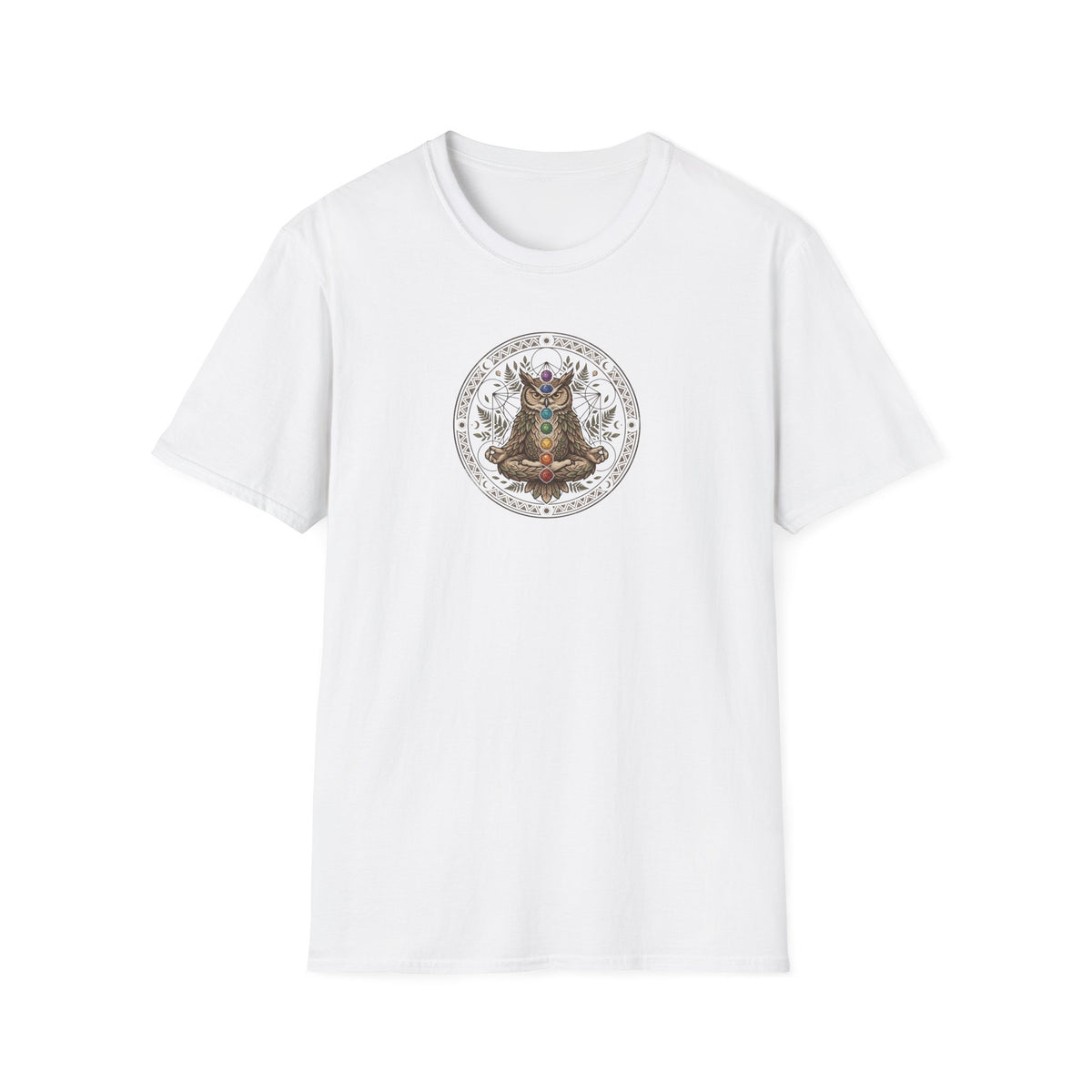 Chakra Alignment Owl T-Shirt