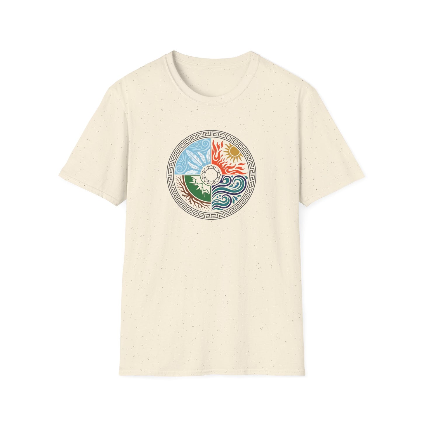 Four Elements Mandala T-Shirt