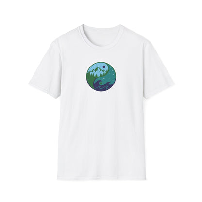 Sea & Mountain Yin Yang T-Shirt