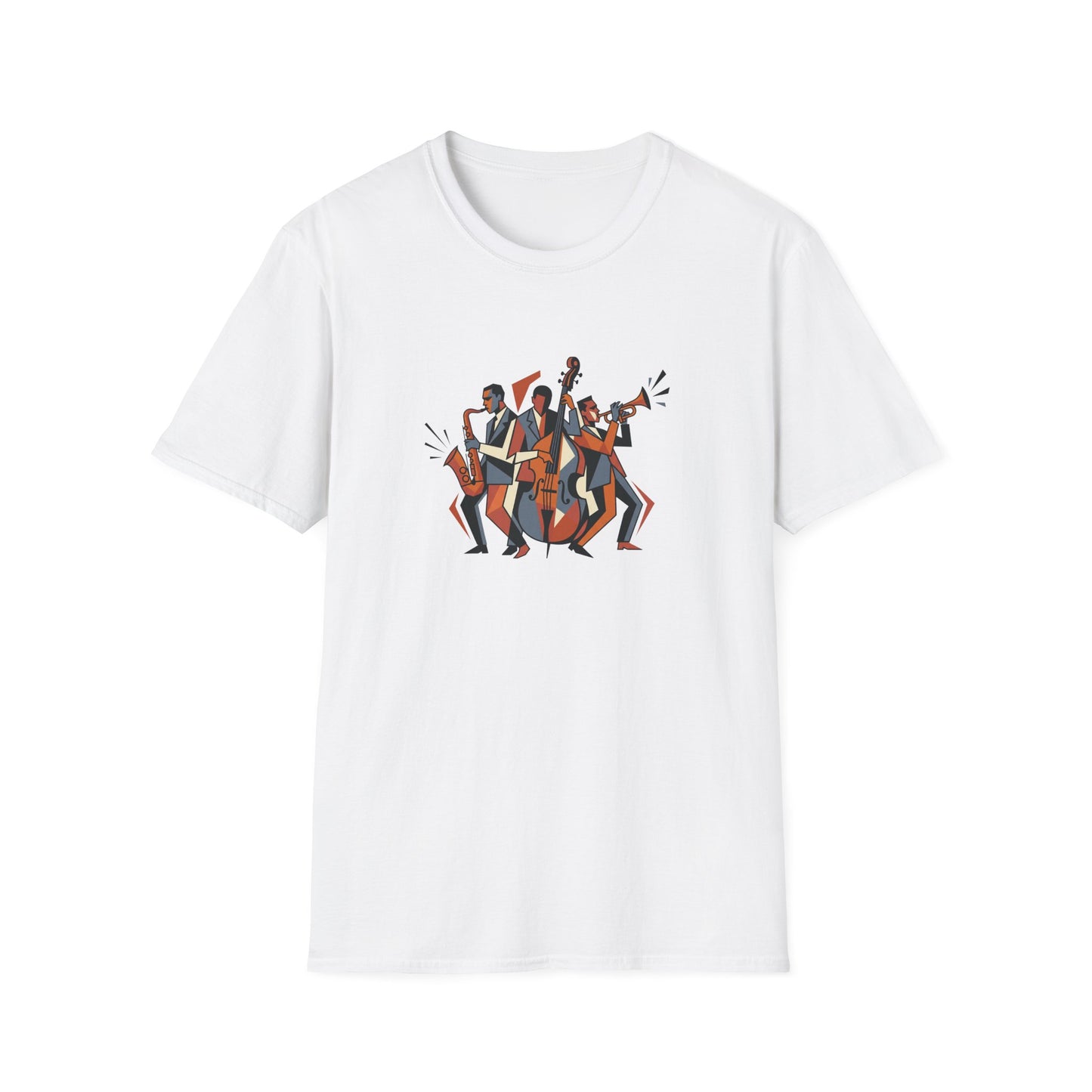 Geometric Jazz Trio T-Shirt
