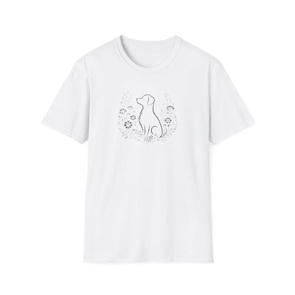 Floral Puppy T-Shirt