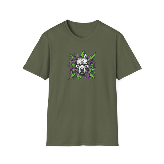 Graffiti Pit Bull T-Shirt