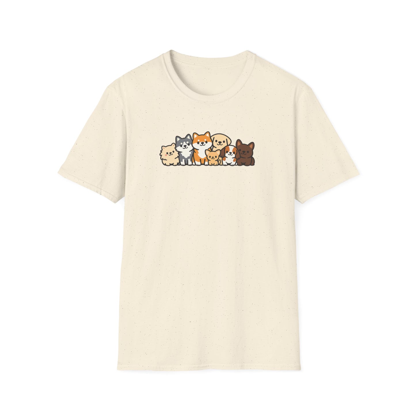 Cartoon Dog Group T-Shirt