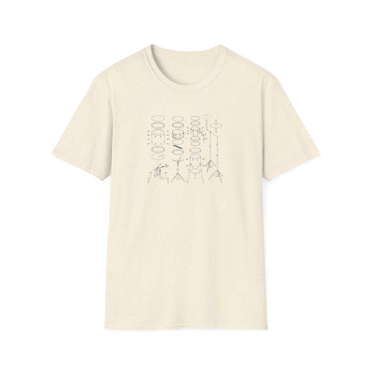 Drums Blueprint T-Shirt