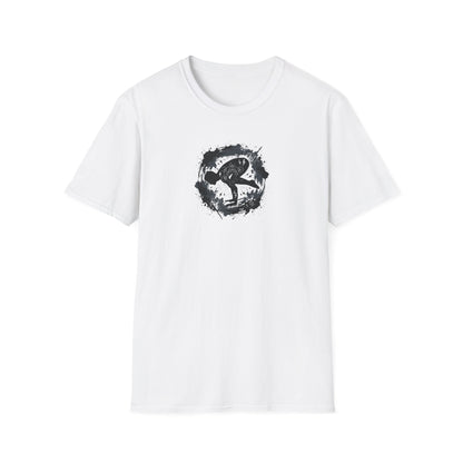 Electric Splatter Yoga Pose T-Shirt