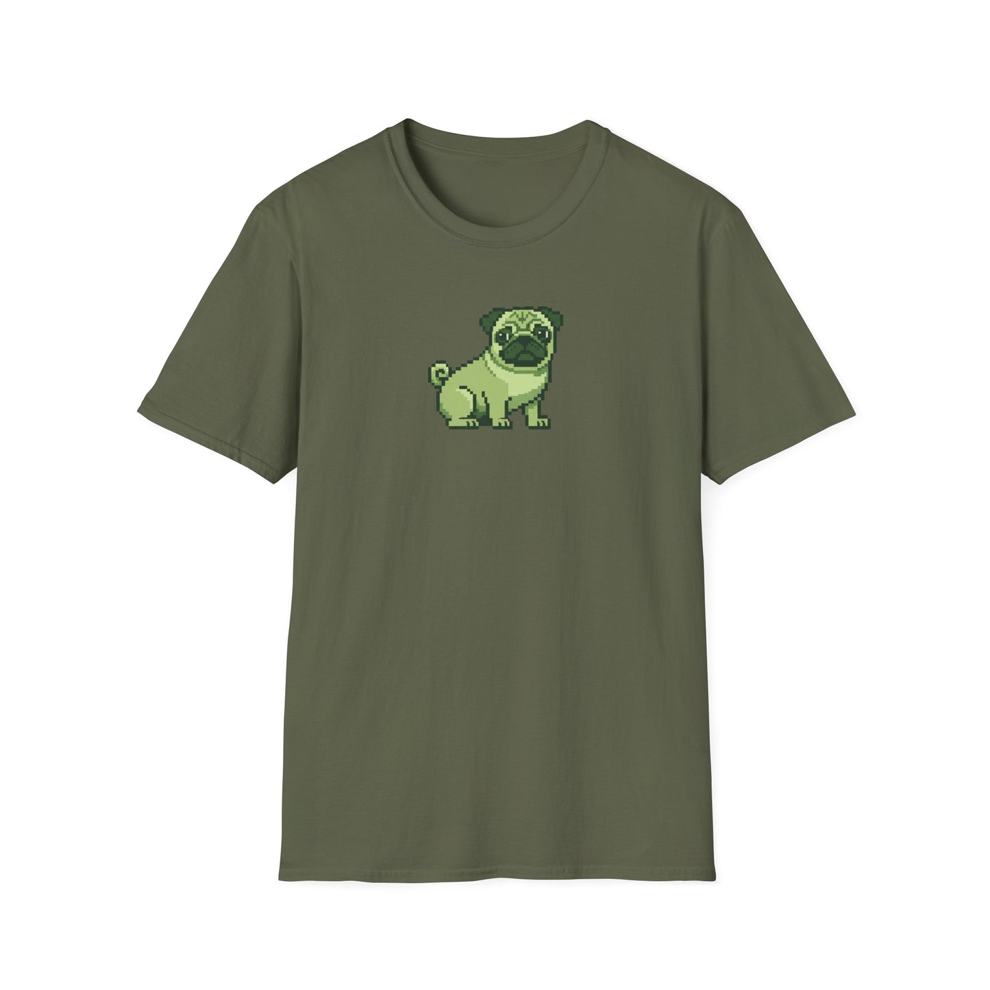 8-Bit Pug Puppy T-Shirt