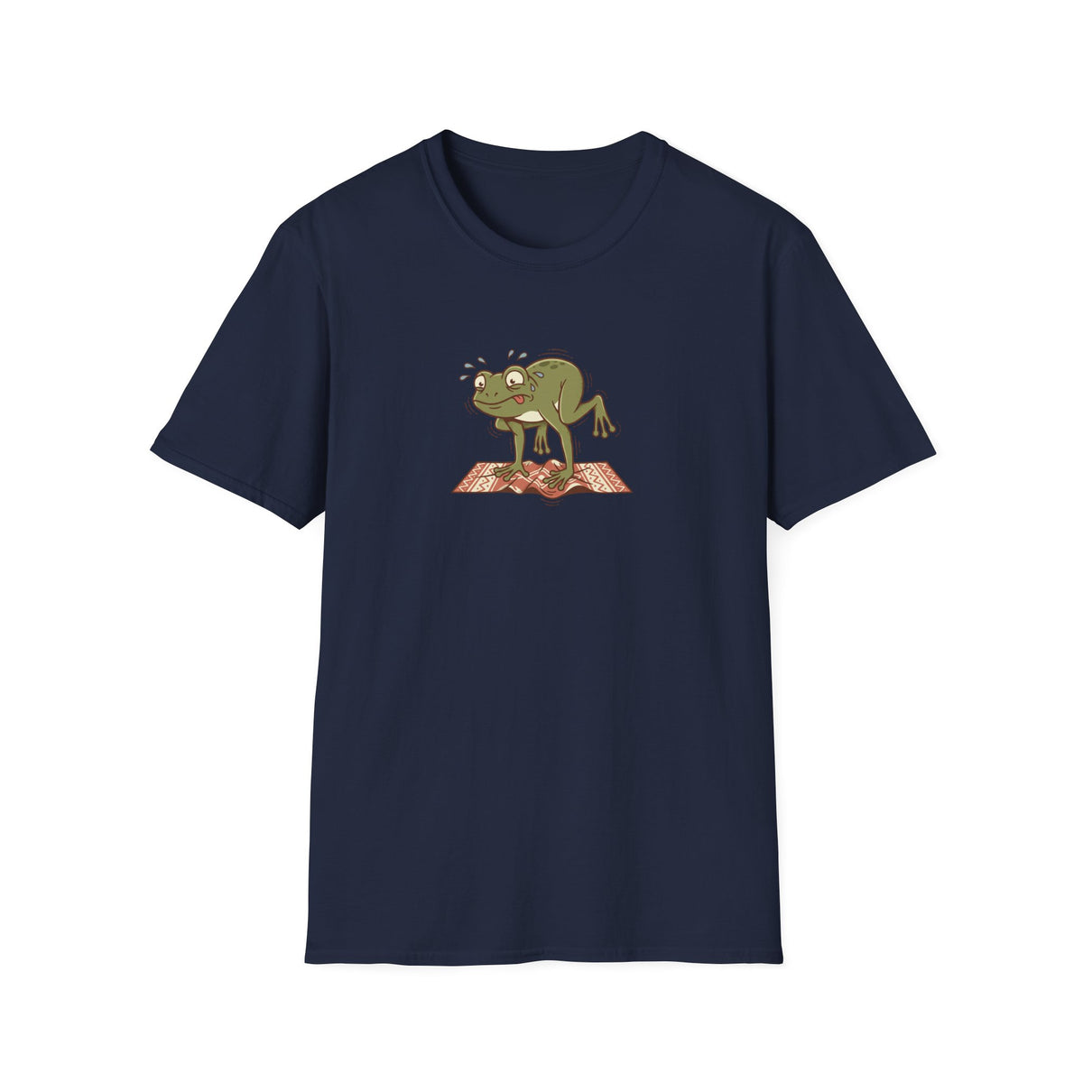 Trying My Best Yoga Frog T-Shirt