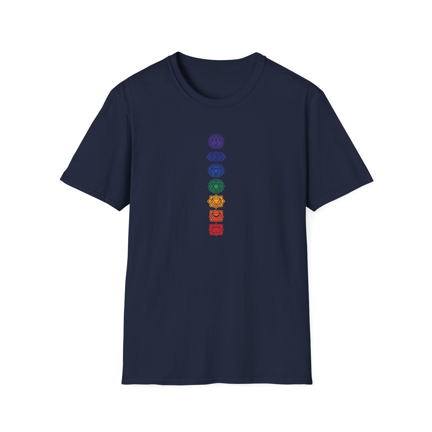 Vertical Color Chakras T-Shirt
