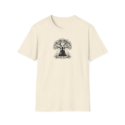 Ink Enlightenment Flower Tree T-Shirt